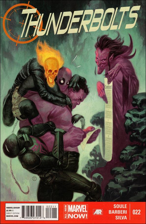Thunderbolts (2013) issue 22 Julian Totino Tedesco Cover