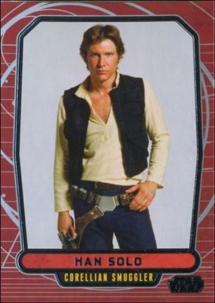 Star Wars Galactic Files (Base Set) card 97 Han Solo Corellian Smuggler