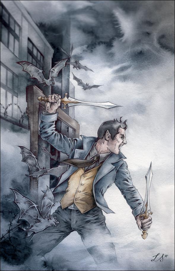 Dusk County Chronicles: Nightfall issue 1-I Stephanie Lavaud Virgin Connecting Cover