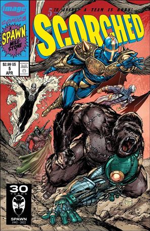 Scorched issue 5.00-B Todd McFarlane Cover