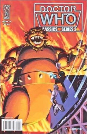 Doctor Who Classics Series 2 issue 5 Charlie Kirchoff Cover