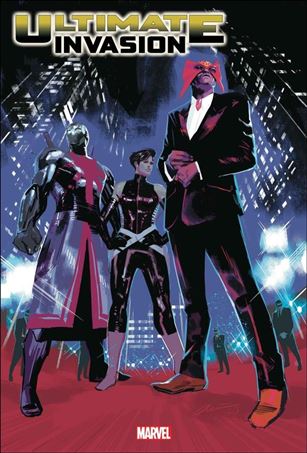 Ultimate Invasion issue 3-B Daniel Acuña Cover