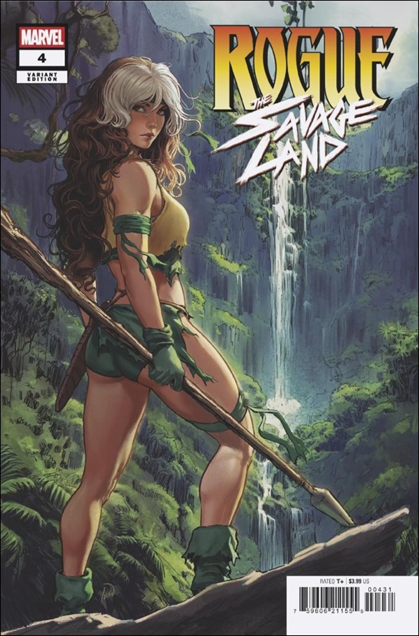 Rogue: The Savage Land issue 4-B Ivan Talavera Cover