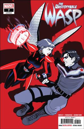 Unstoppable Wasp (2018) issue 7 Stacey Lee Cover