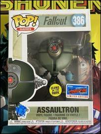 POP! Games figure 386-B Assaultron (GITD 2018 NYCC Exclusive)