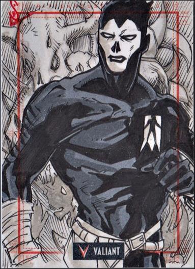2013 Valiant Comics Preview Trading Card Set (Sketch Card Subset) card JSo-02