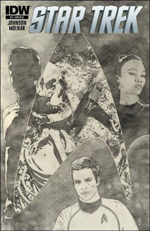 Star Trek (2011) issue 4-C Tim Bradstreet 1:10 Sketch Cover