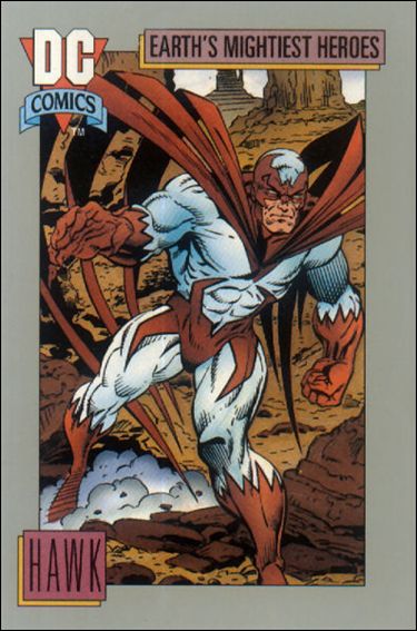 DC Cosmic Cards (Base Set) card 55 Hawk