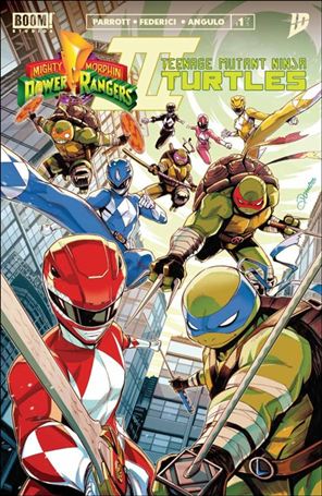 Mighty Morphin Power Rangers / Teenage Mutant Ninja Turtles III Cover Image 1