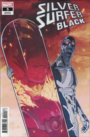 Silver Surfer: Black issue 5-E Cian Tormey 1:500 Foreshadow Cover