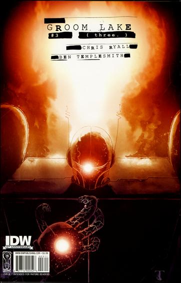 Groom Lake issue 3 "Barada-2" Cover