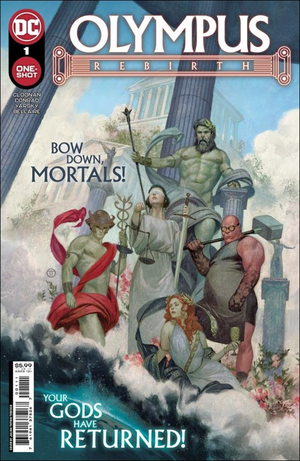 Olympus: Rebirth issue 1 Julian Totino Tedesco Cover