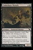 Magic the Gathering: Shadowmoor (Base Set) card 60 Cinderhaze Wretch