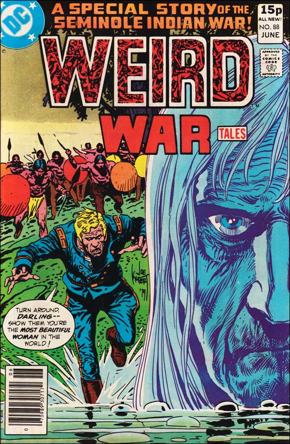 Weird War Tales (1971) issue 88-B UK Price Cover