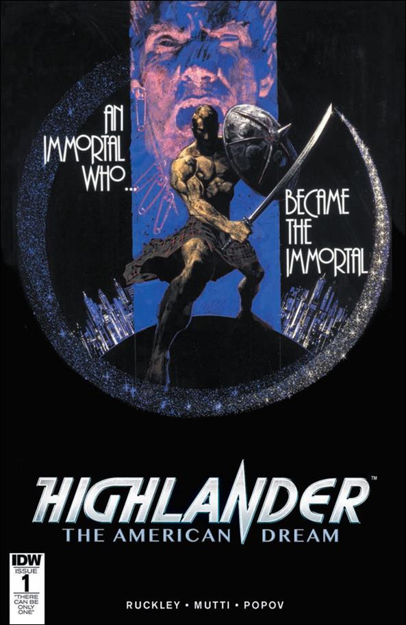 Highlander: The American Dream issue 1-D "There Can Be Only One" Cover
