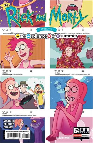 Rick and Morty Presents: The Science Of Summer issue 1-B Gina Allnatt Cover