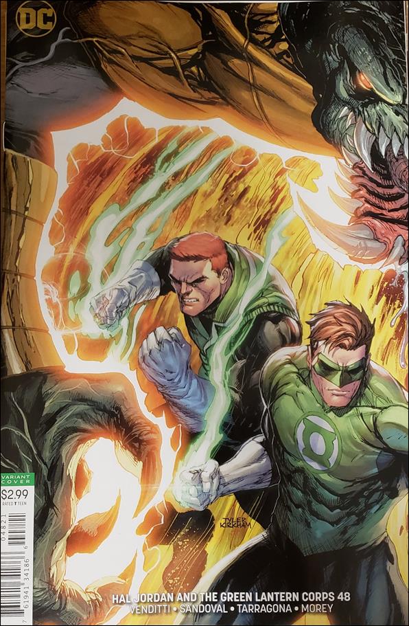 Hal Jordan and the Green Lantern Corps issue 48-B Tyler Kirkham Connecting Cover