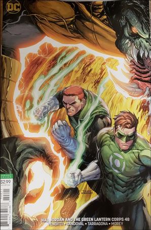 Hal Jordan and the Green Lantern Corps issue 48-B Tyler Kirkham Connecting Cover