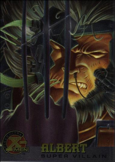 1996 Fleer Ultra X-Men All Chromium (Base Set) card 58 Albert