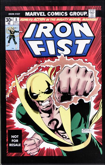 Iron Fist (1975) issue 8-B Marvel Legends Reprint