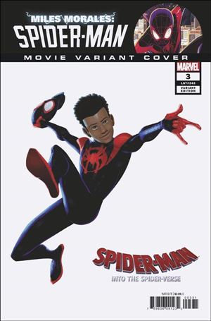 Miles Morales: Spider-Man (2018) issue 3-D Javi Garron Movie Cover