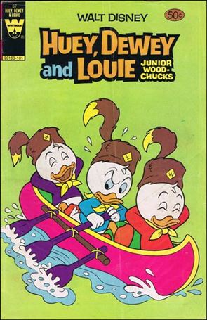 Walt Disney Huey, Dewey and Louie: Junior Woodchucks  issue 67-B 50 Cent Cover