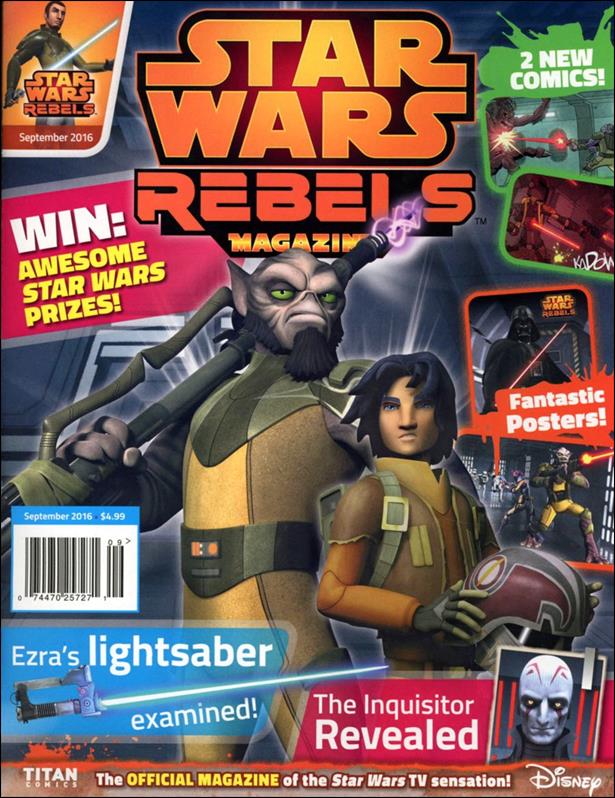 Star Wars Rebels Magazine issue 6 Newsstand Cover