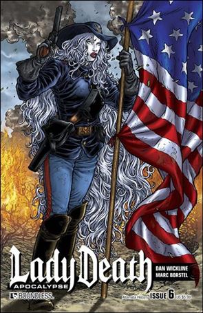 Lady Death: Apocalypse issue 6-C Alternate History Cover