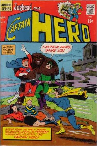 Jughead as Captain Hero issue 4