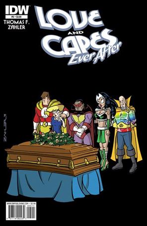 Love and Capes: Ever After issue 5 Thomas F. Zahler Cover