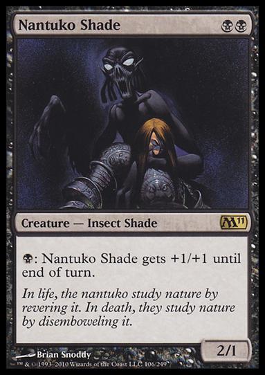 Magic the Gathering: 2011 Core Set (Base Set) card 106 Nantuko Shade