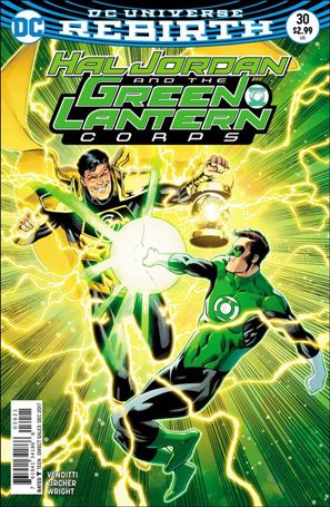 Hal Jordan and the Green Lantern Corps issue 30-B Barry Kitson Cover