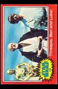 Star Wars: Series 2 (Base Set) card 119 Threepio, Ben and Luke!