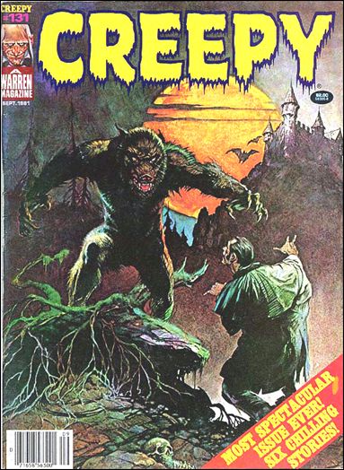Creepy issue 131 Frank Frazetta Cover
