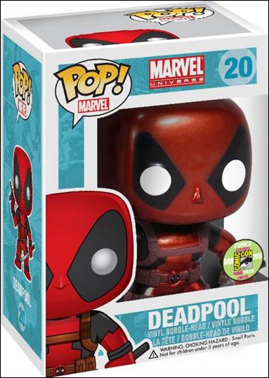 POP! Marvel figure 20-B Deadpool (Metallic) 1/480