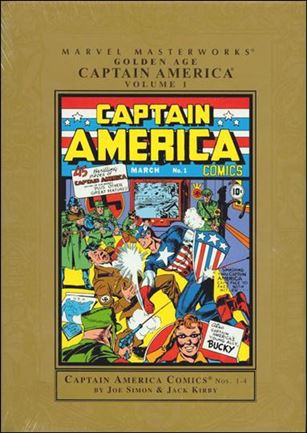 Marvel Masterworks: Golden Age Captain America Cover Image 1