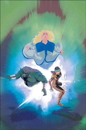 Faith and the Future Force issue 3-D Afua Richardson 1:20 Cover