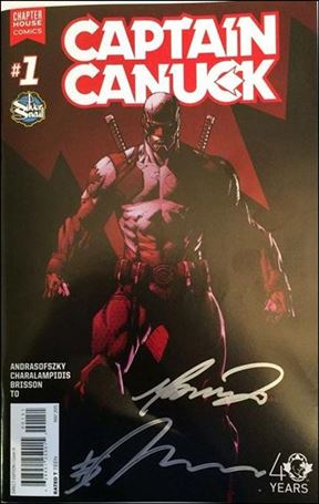 Captain Canuck (2015) issue 1-H David Finch Silver Snail Cover 1/1000