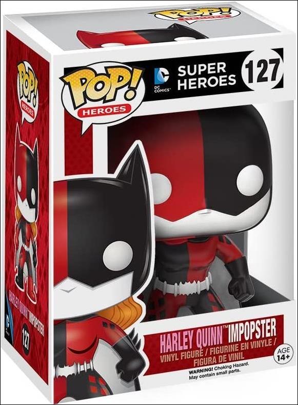 POP! Heroes figure 127 Harley Quinn Impopster