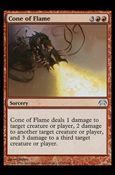 Magic the Gathering: Planechase (Base Set) card 52 Cone of Flame