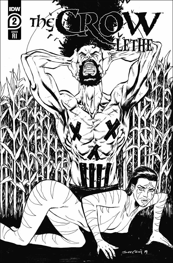 Crow: Lethe issue 2-C Tim Seeley 1:10 Black & White Cover