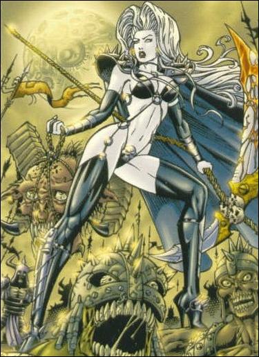 Lady Death and the Women of Chaos!: Love Bites (Base Set) card 3 Beg