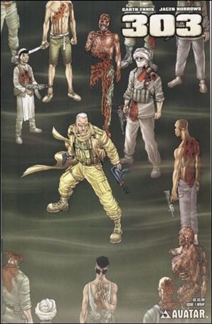 Garth Ennis' 303 issue 1-B Wraparound Cover