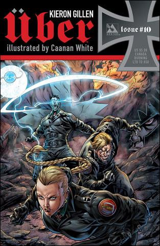 Uber issue 10-G Canada Burning Cover 1/850