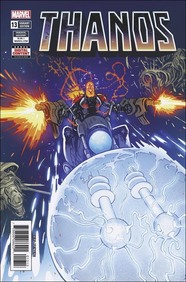 Thanos (2017) issue 13-G Geoff Shaw Cover (3rd Printing)