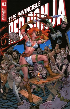 Invincible Red Sonja issue 3 Amanda Conner Cover