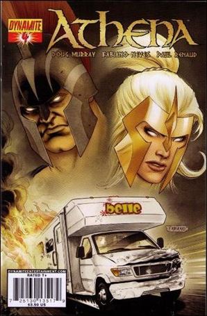 Athena (2009) issue 4-B Fabiano Neves Cover