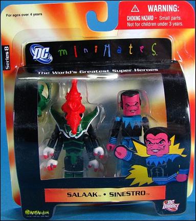DC Minimates figure 30 Salaak and Sinestro