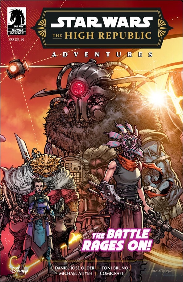 Star Wars: The High Republic Adventures (2023) issue 15 Harvey Tolibao Connecting Cover