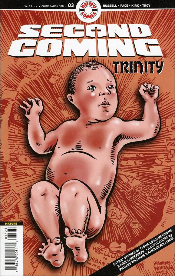 Second Coming Vol. 3 issue 3-B Shannon Wheeler Cover
